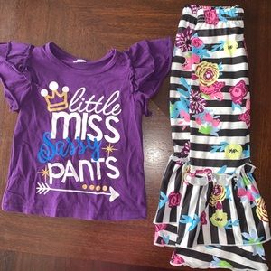 Little Miss Sassy Pants Outfit